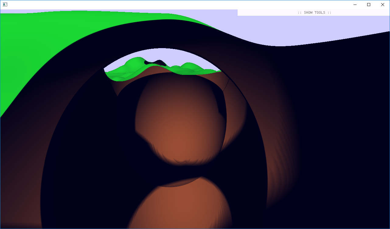 real-time physics-based destruction with scalar field terrains